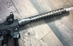  Smoke Composites carbon fiber handguard custom 